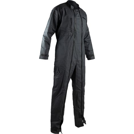 Combinaison de travail double zip unie ROUELLE LMA Charbon de Bois 3XL.