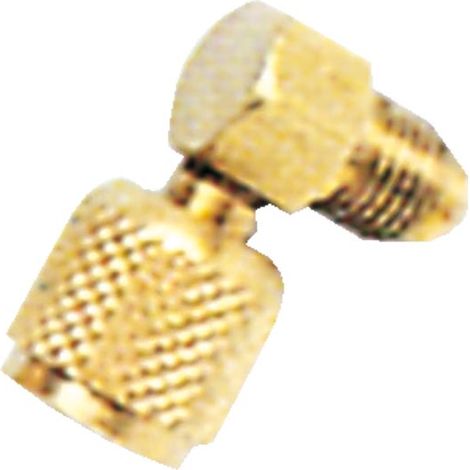 Raccord de tuyau pivotant 90° - 1/4" F X 1/4" M SAE - Idrhaus