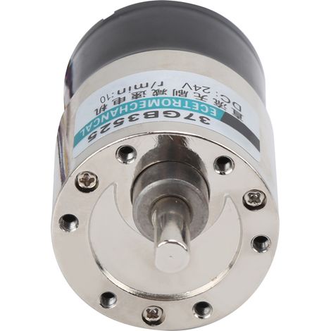 Bürstenloser Motor (CW/CCW) mit Halterung und Drehzahlregler (DC 24 V) für Mikromaschinen (10 U/min) (1/5)