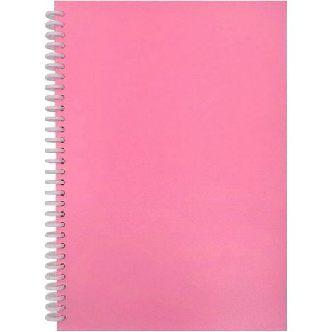 Album de collection d'autocollants, livre d'autocollants réutilisable, 40 feuilles A4/A5, couverture en cuir PU-40 Sheets A5-Pink