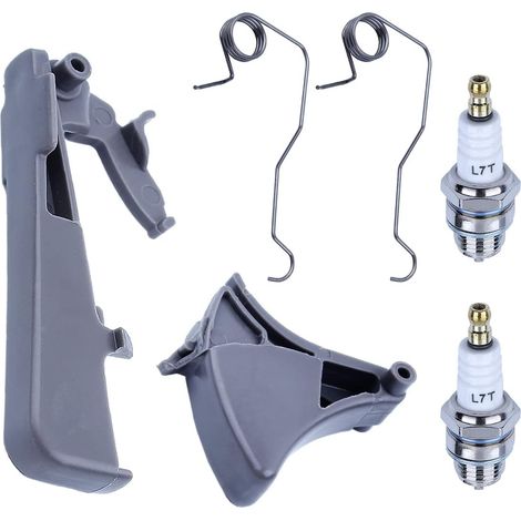 Adefol Kit de ressort de verrouillage de la gâchette pour Husqvarna 350 345 340 346XP 353 359 357XP avec bougie (1/5)