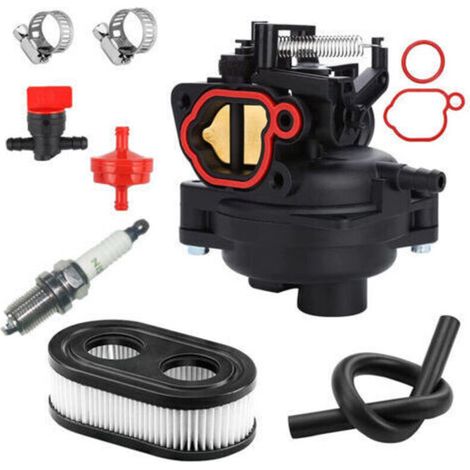799584 594058 Carburateur pour B&S 594057 592361 594529 09P702 9P702 550EX 625EX 675EX 725EXI lc121p 163cc 140cc pour Troy Bilt TB110 TB200 103M02 Tondeuse à Gazon Moteur Vertical Carb (1/5)