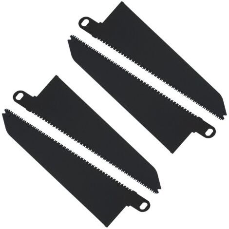 BUNTHAUS 4x ssb229ct lame de scie à acier au carbone lame de scie alternative pour bois dur résineux plastique coupe compatible noir Decker compatible Piranha