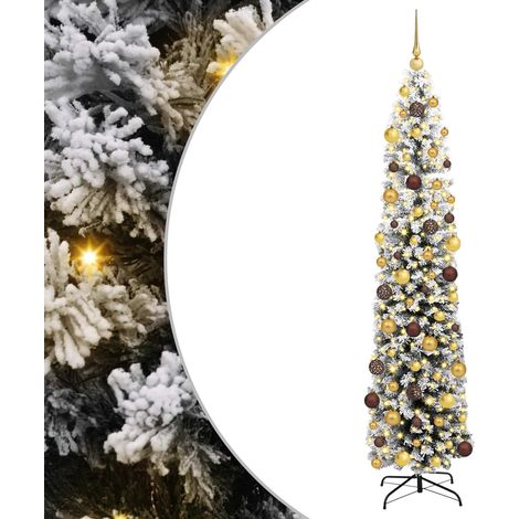 Albero di Natale artificiale con 300 LED Verde 180 cm vidaXL