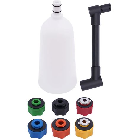 Juego de embudo y adaptadores de aceite para llenado de aceite vehiculos, 8 piezas (1/5)