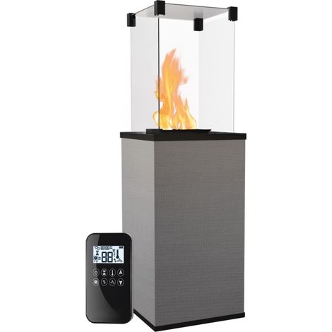 KRATKI Gaskamin PATIO Quarzstein Filo Ghisa Gasheizgerät 4-8,2 kW (1/5)