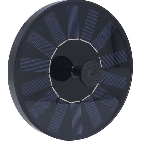 Pompe solaire flottante 7V 1.4W pour fontaine oiseau, bain d'oiseaux solaire sans batterie, modèle BSV-SP036 (1/5)