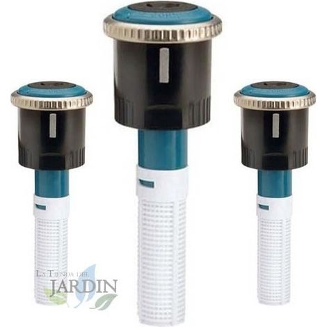 Pack 3 Toberas Rotator Corner 45º-105º Hunter - Boquillas Difusores de Riego 2,5 a 4,6 m