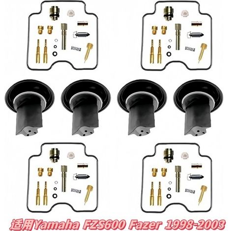 Kit de réparation de carburateur pour Yamaha FZS 600 Fazer 1998-2003.