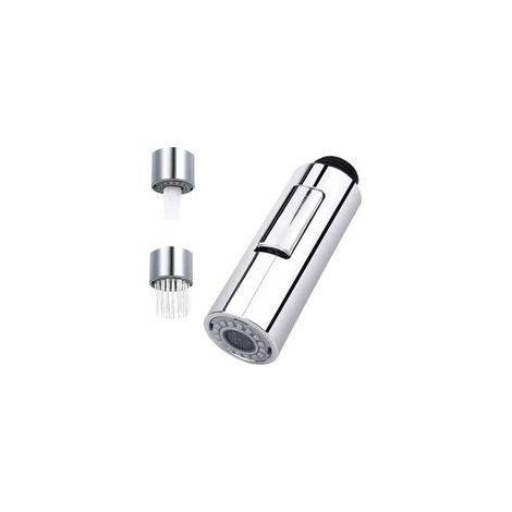 1PCS Douchette Extractible Robinet 2 modes Robinet Pulvérisateur de Cuisine Douchette de cuisine extractible Pommeau de douche de rechange en plastique Pommeau de douche pour salle de bain cuisine (1/5)