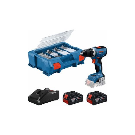 BOSCH-B TRAPANO GSR 18V-65 PROF BRUSHLESS +2 BATT