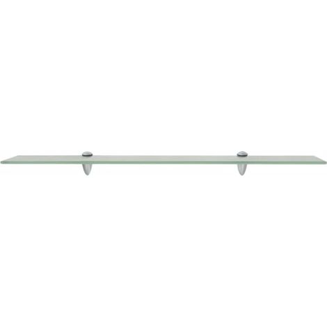 vidaXL Wandregal aus Glas 80x10 cm 8 mm