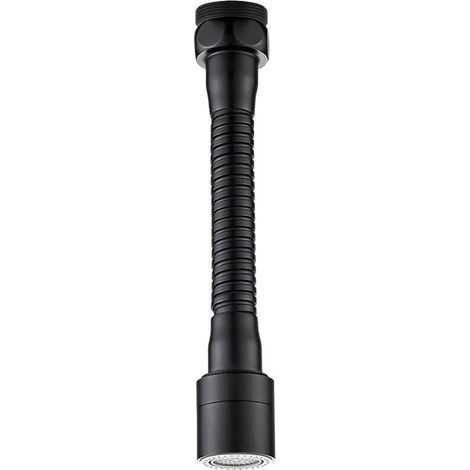 Aérateur 2 - Sortie élastique M22 - 130 mm - Deux débits - Réduction (1/2)