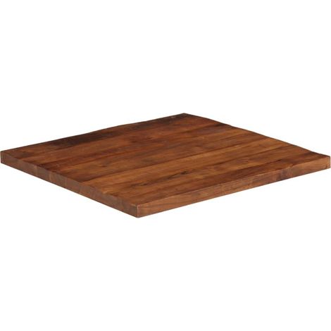 Maison Exclusive - Dessus de table 90x90x2,5 cm carré bois massif de récupération (1/5)
