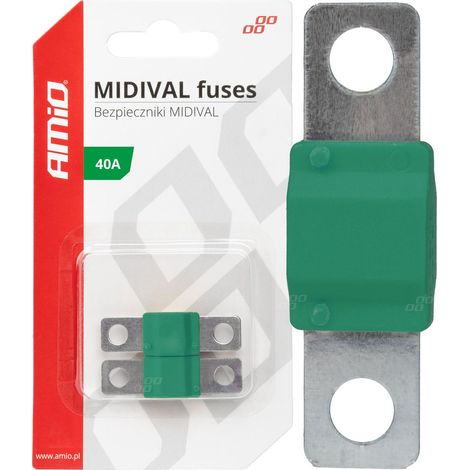 FUSIBLES MIDIVAL X2 40A AMIO