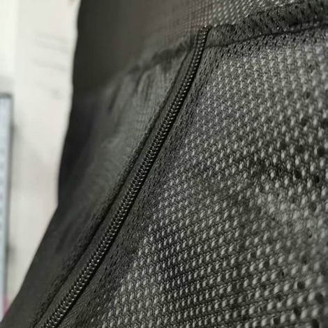 Bil Bakluckenät Myggnät, Magnetisk Solskyddsnät for Bil, Skydd mot Insekter och Insyn med God Ventilation 165 x 165cm