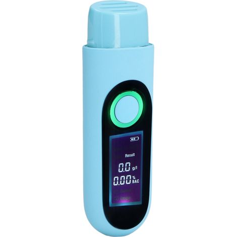 Alcootest avec écran LCD 3 couleurs, chargement USB, test sans contact par soufflage, usage professionnel (1/5)