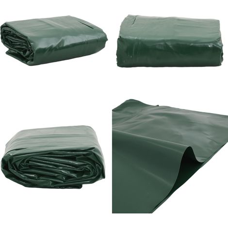 Abdeckplane Grün 4x5 m 600 g/m² - Abdeckplane - Planen - Wasserdichte Plane - Wetterfeste Plane - Gartenabdeckung - Home & Living (1/5)