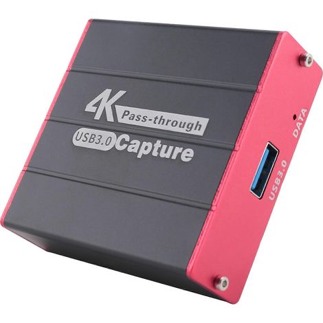 Mirabox USB 3.0 4K HDMI-Videoaufnahmekarte, 1080p HD 60 FPS-Spielaufnahmegerät mit Cam Link und HDMI-Übertragung, kompatibel mit Xbox und PS5 (1/5)