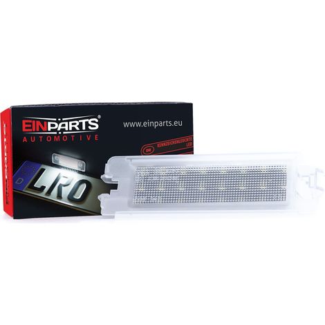 Luce targa a LED 6000K bianco freddo 12V CANBUS per Dacia Sandero I/II, Dacia Logan II, Renault Sandero, Stepway II (1/5)