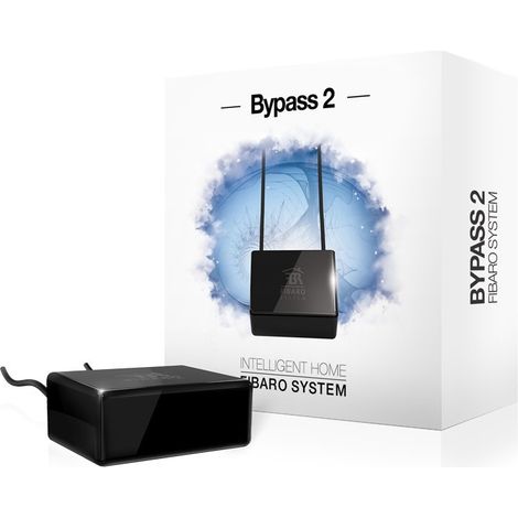 Fibaro Variateur Bypass 2 Encastré Noir (1/3)