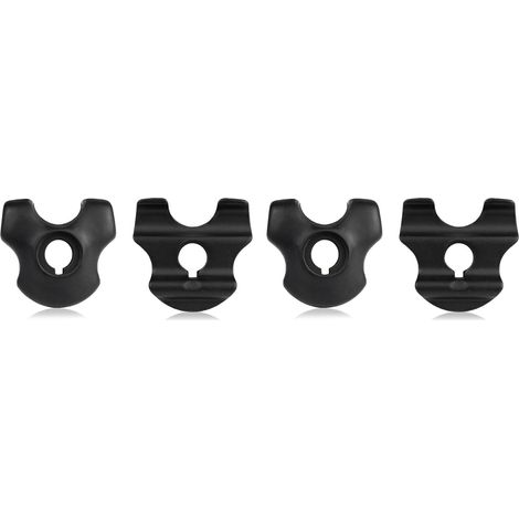 4X Collier de Tige de Selle de Vélo pour Adaptateur de Rails de Selle en 7 X 9 mm, Tube de Selle de Vélo, Clips Ovales/Ronds, Accessoires de Cyclisme (1/5)
