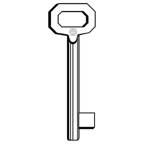 CLÉ TYPE BREVET ACIER 5011 - PASSE-PARTOUT