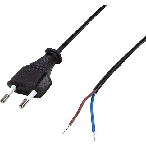 LOGILINK Euro-Netzkabel, 1,5 m, schwarz