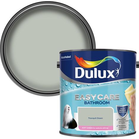 Dulux Easycare Bathroom Soft Sheen Paint - 2.5L (1/3)