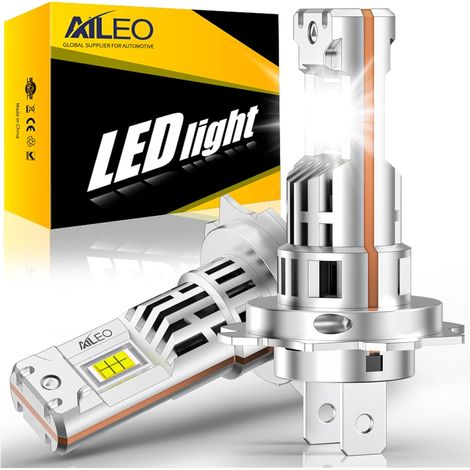 H7 LED Bulbs 6500K Cool White 24000LM 100W Plug (1/5)
