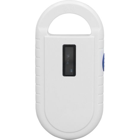 Lecteur de micropuces pour animaux de compagnie rechargeable 134,2 kHz 125 kHz portable, scanner d'identification de puces pour animaux conforme aux normes ISO 11784/85 (1/5)