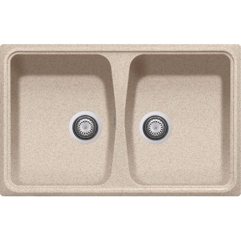 Lavello composito cucina Plados SP0792 due vasche - UG94 Avena (1/2)