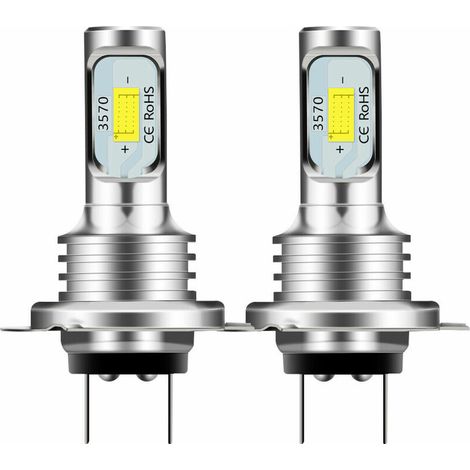Faro LED per auto H7 da 80 W, CSP 3570, faro per auto con decodifica fendinebbia per auto da 80 W, 2 pezzi (1/3)
