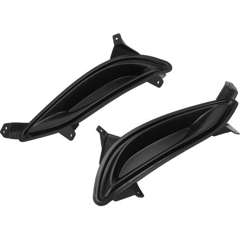 Replacement Fog Light Cover Left Right, Fog Light Frame for Sonata 2011-2013 865233S000 865243S000 ABS Black (1/5)