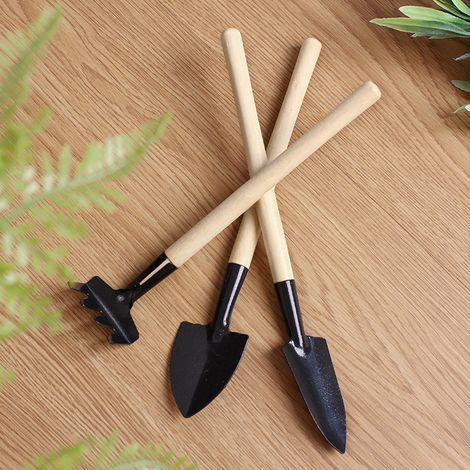 Ensemble de 3 outils de jardin Mini outils de jardin Outils multifonctionnels (1/4)