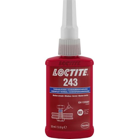 LOCTITE mittelfeste Schraubensicherung 50ml Flasche Nr. 243