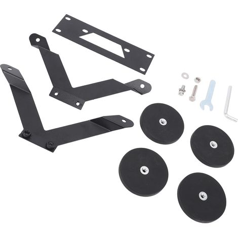 Support de voiture pour mini-antenne parabolique, gain de place, forte adsorption, kit de montage pour antenne parabolique portable (1/5)