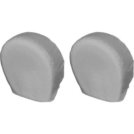Lot de 2 couvre-pneus résistants au soleil de 53,3 à 58,4 cm, protecteur de roue pour voiture, SUV, camion, imperméable, protège les pneus des roues du soleil, de la pluie, de la neige, de la poussièr