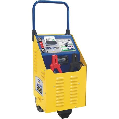GYS – Chargeur de batterie moto 12V/24V – Protection contre courts-circuits et inversion de polarité – Ampèremètre intégré – 1600W max