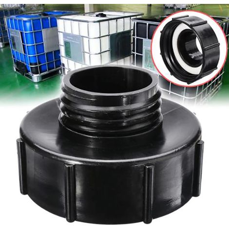 Adaptateur IBC S100x8 vers réducteur S60x6 pour raccord de cuve IBC (1/5)