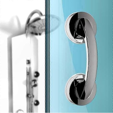 Saugnapfgriff für Glastüren und Fenster, Haltegriff für die Dusche im Badezimmer, nicht poröse, antiabsorbierende Stange (1/5)