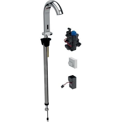 Robinetterie de lavabo Geberit Piave, saillie 167mm, alimentation (1/4)