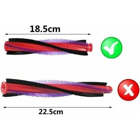 Cepillo giratorio de 18,5 cm para aspiradora Dyson V6 DC62 SV03 SV07. Cepillo de repuesto para aspiradora Dyson. (1/5)
