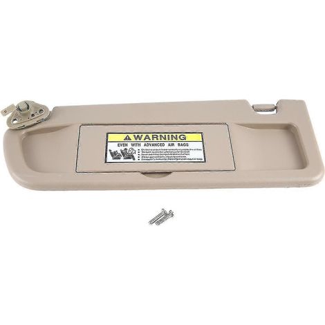 83280snaa01ze 83280--a01ze Pare-soleil gauche beige pour voiture, compatible avec les modèles 1.3l, 1.8l et 2.0l (2009, 2010, 2011) (1/5)