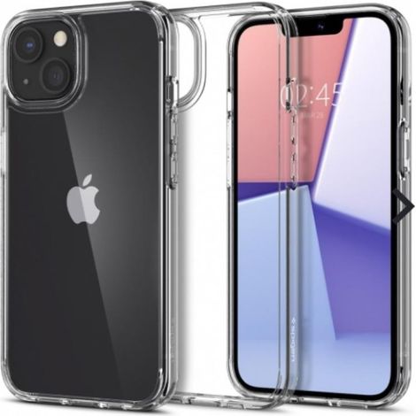 Spigen ultra hybride iPhone 13 mini transparent comme du cristal