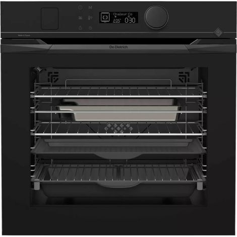 De Dietrich – Four traditionnel multifonction 73L pyrolyse – Sonde Bluetooth Talent Probe – Mode Auto pour cuisson parfaite – DOR4546B (1/3)