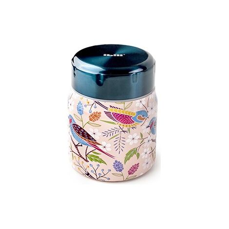 THERMOS SOLIDI INOX DECORO RONDINE