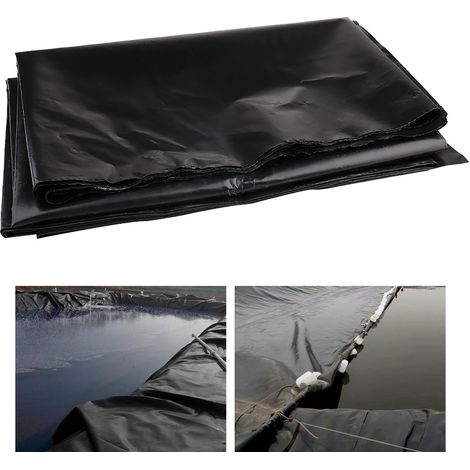 Revestimiento de PVC para estanques y jardines acuáticos: impermeable y resistente a los rayos UV, tamaño grande para peces y carpas koi (1 pieza). (1/5)