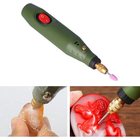 P-500-8 Mini-Elektroschleifer/Bohrer/Gravierstift (18-teilig) AC100-240V Europäischer Standard (1/5)
