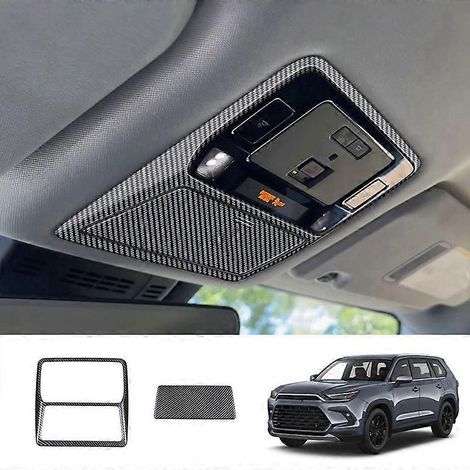 Autocollant de garniture pour lampe de lecture de voiture, console de pavillon, boîte à lunettes, cadre pour Grand 2024 (1/5)